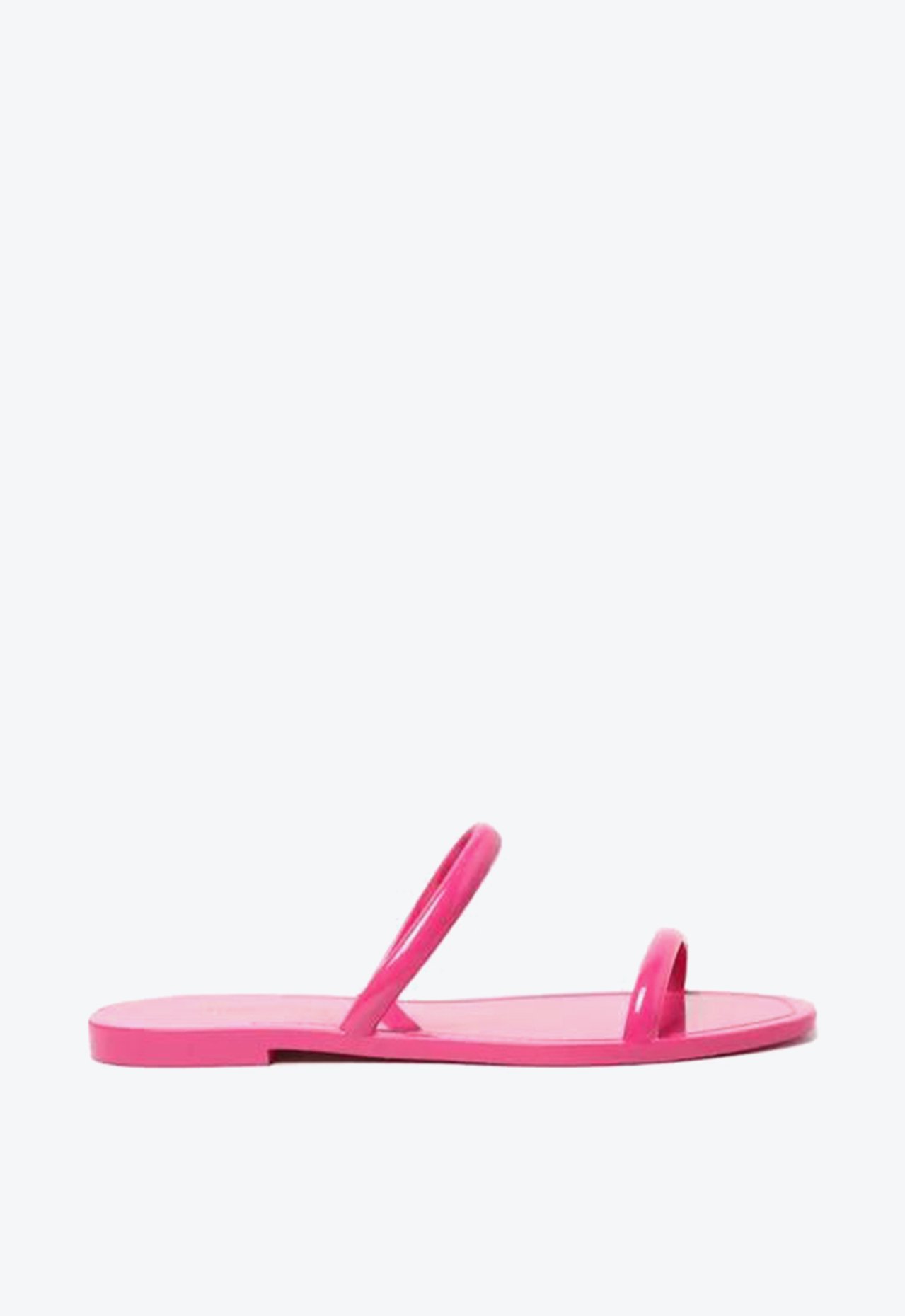 Kit Rasteira Rosa Brilho e Bag Transparente Brizza Kit Rasteira Rosa Brilho e Bag Transparente Brizza