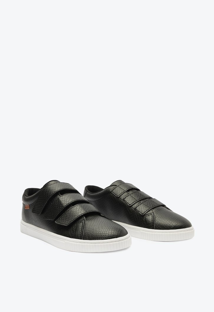 Tênis Preto Anacapri Velcro Clássico