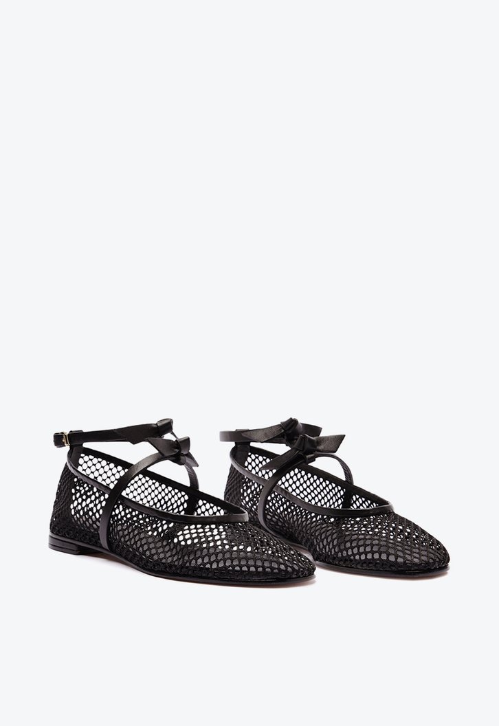 Slim Clarita Ballet Mesh Black