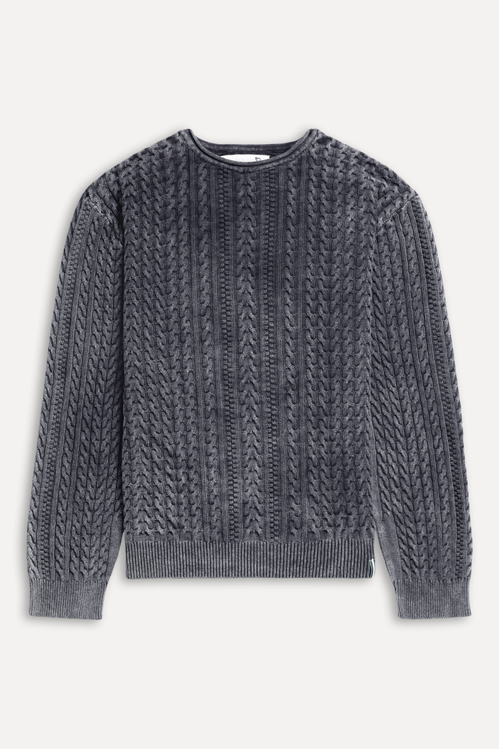TRICOT AZUL RESERVA INDIGO TRANÇA