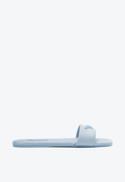 Chinelo Casual Azul Schutz Flats Couro