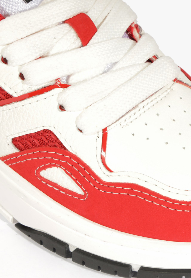 Tênis Court 95 Branco e Vermelho