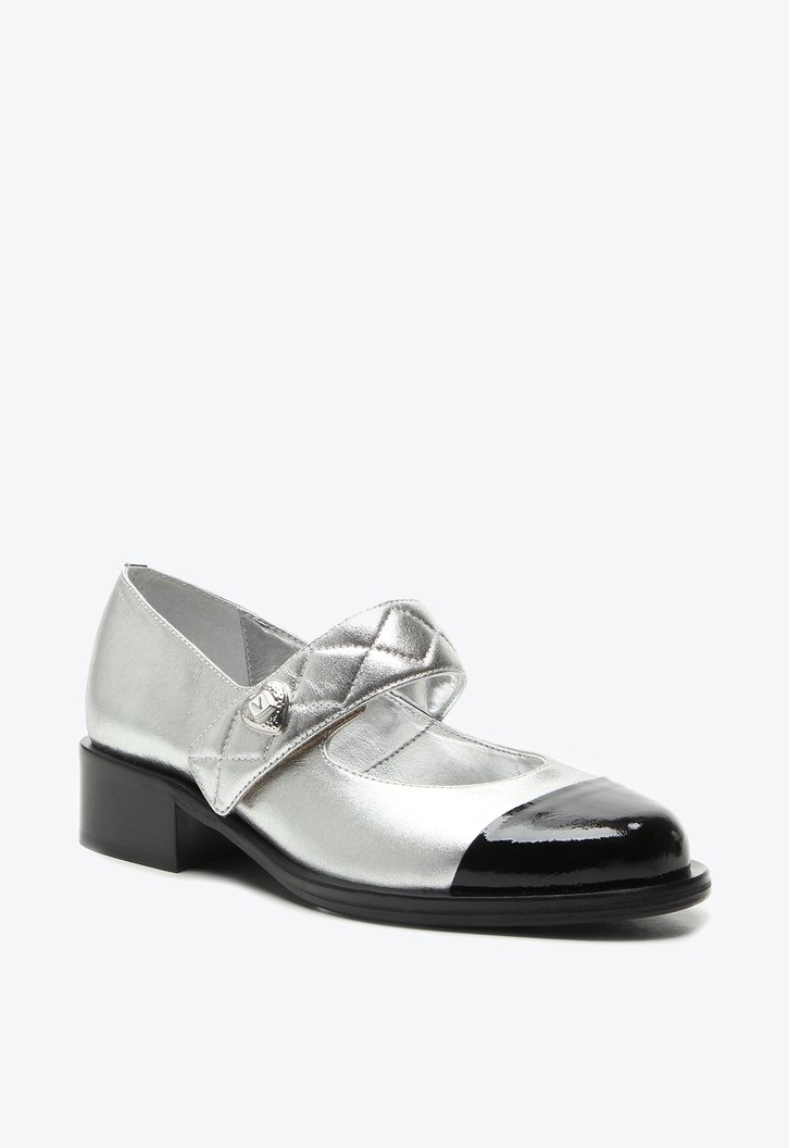 Mocassim Grace Prata