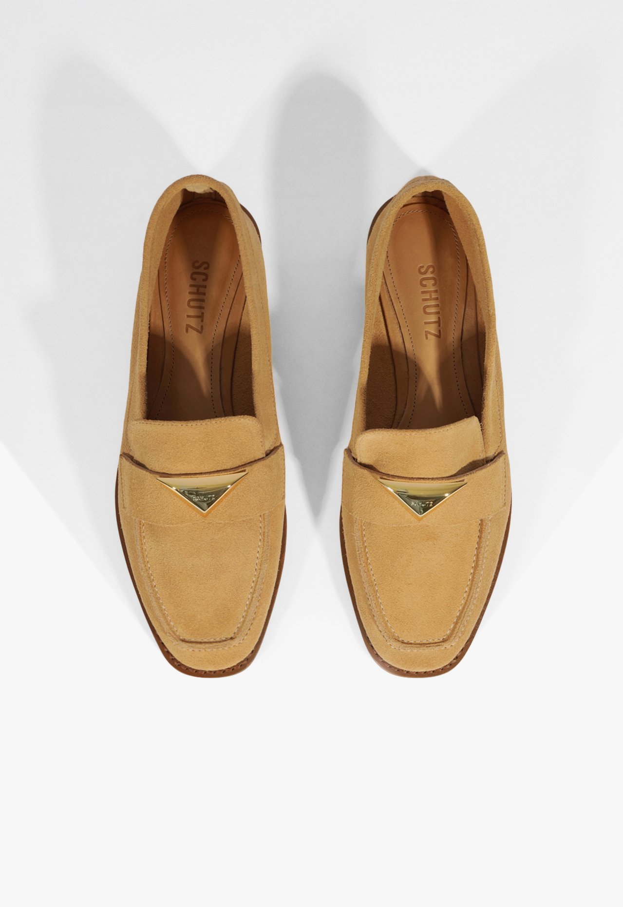 Mocassim Camurça Marrom Claro | ZZ MALL