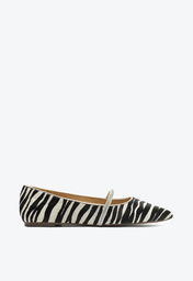 Sapatilha Animal Print Schutz Camurça Zebra