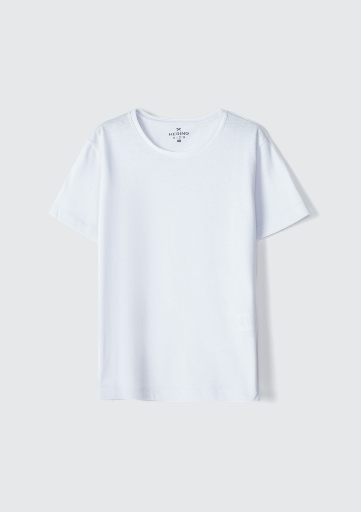 Camiseta Branca Hering Básica Manga Curta Slim