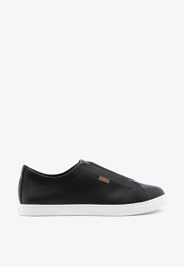 Tênis Slip On Preto Anacapri Paola