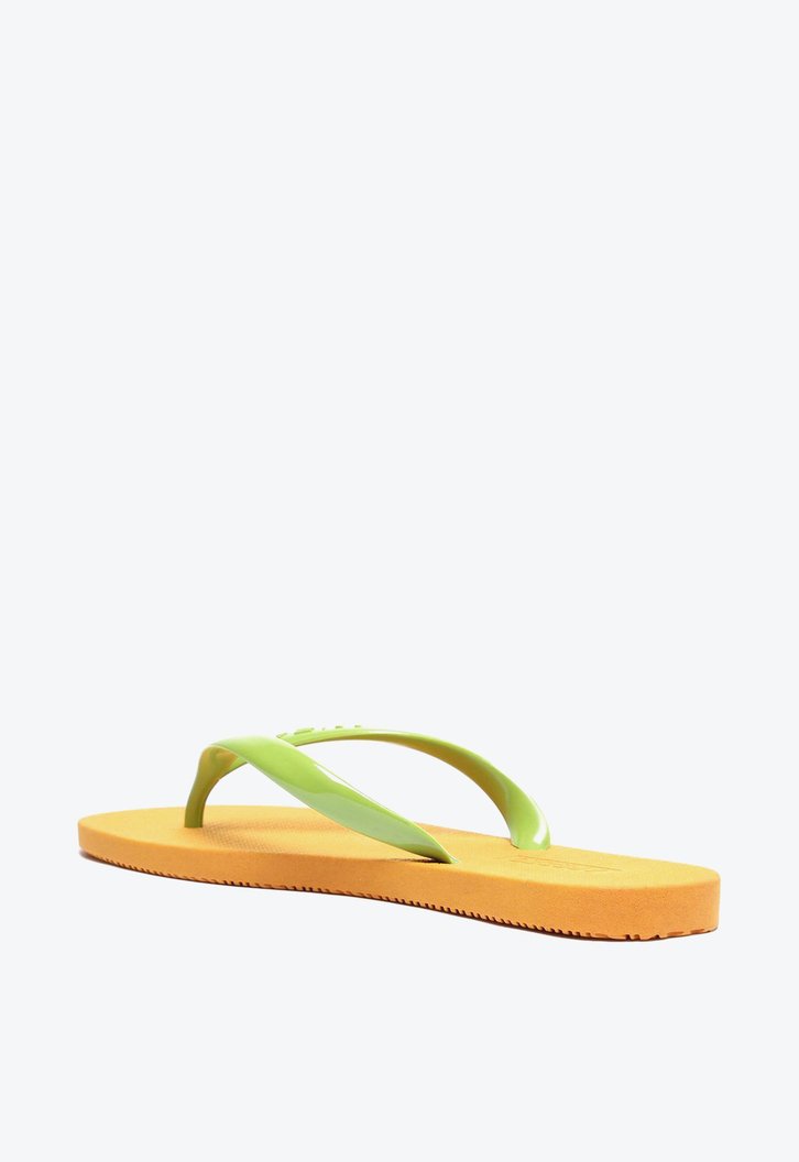 Kit Brizza Chinelo De Dedo Amarelo Multicolorido