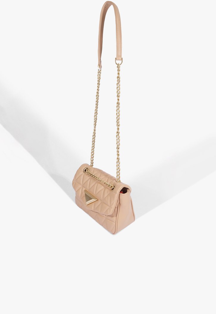 Bolsa Tiracolo Bege Schutz Pequena Matelassê 944