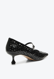 瓢箪 Scarpin Preto Vicenza Anegoda | ZZ MALL