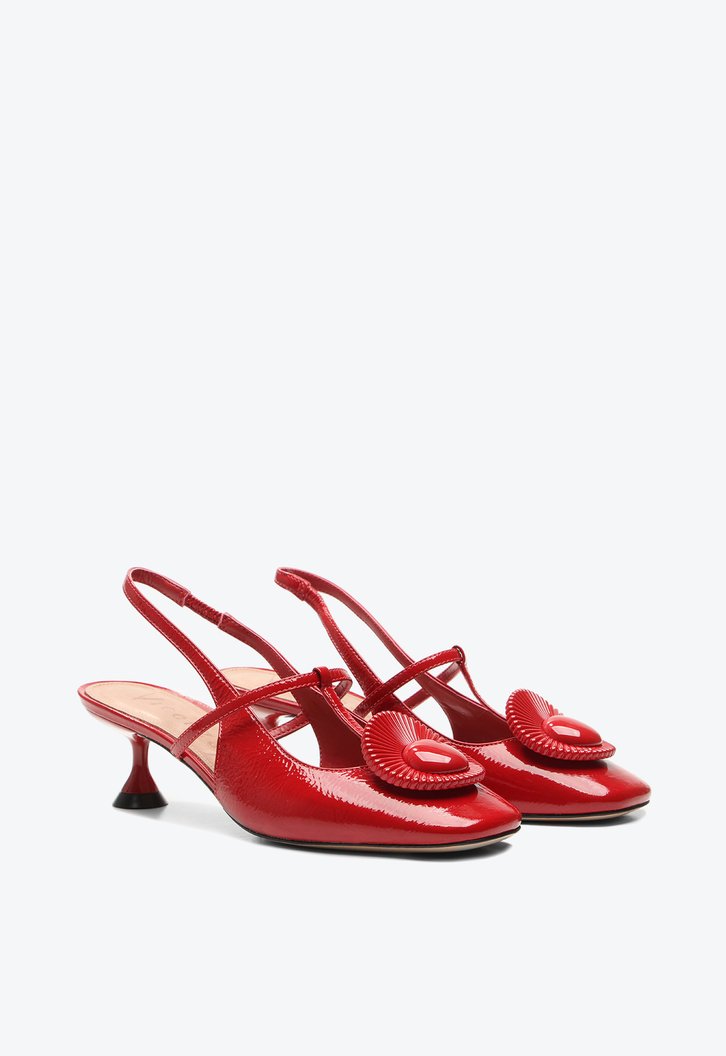 Slingback Georgia Vermelho