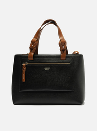 Bolsa Tote Preta Arezzo Babi Grande Bolso