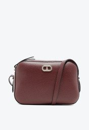 Bolsa Tiracolo Roxa Anacapri Média Arredondada Classic