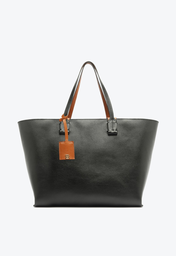 Bolsa Shopping Preta Schutz Grande Mary Double Couro