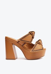 Asymmetric Clarita Platform Butterscotch