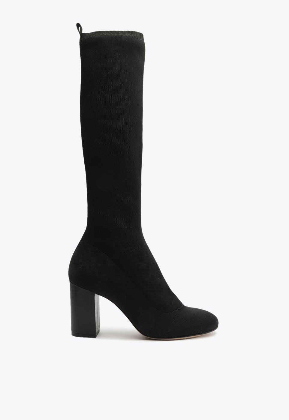 Bota Preta Schutz Cano Alto Knit Bota Preta Schutz Cano Alto Knit