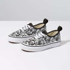 Tênis Authentic Elastic Infantil Black True White