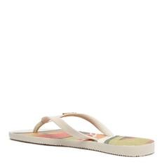 CHINELO OFF-WHITE AREZZO DE DEDO ESTAMPADO BRIZZA