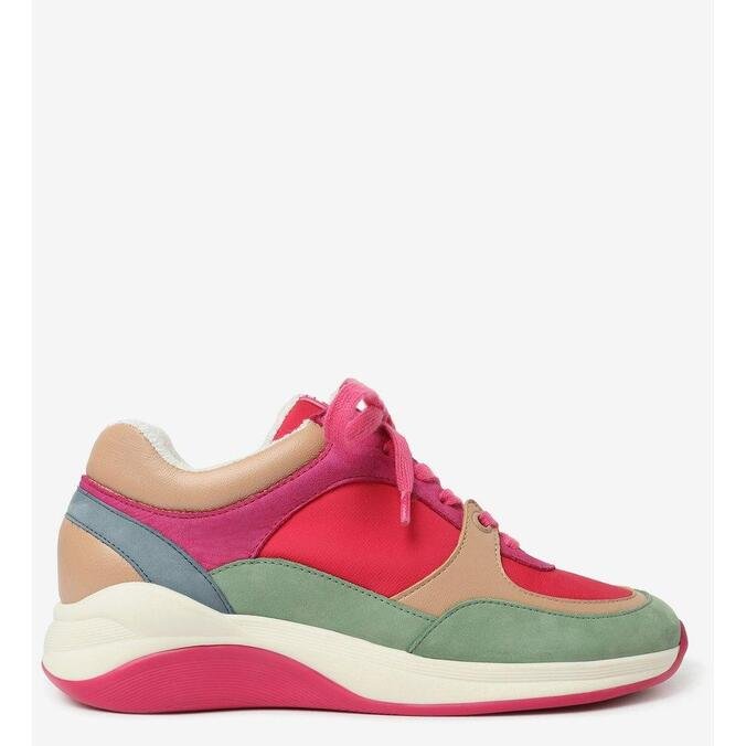 Tenis Arezzo Sola Esportiva Hot Magenta Colorido Plush Zz Mall
