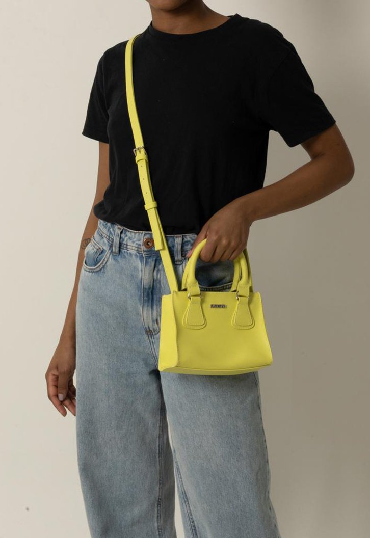 Bolsa Tote Mini Amarela Anacapri Lemon Londres