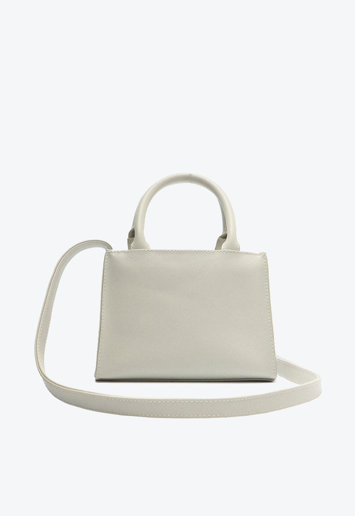 Bolsa Tote Mini Branca Anacapri Londres