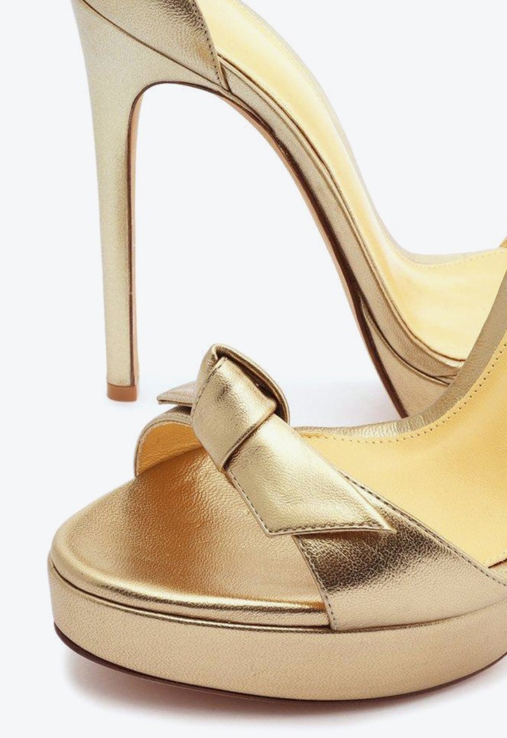 Clarita Stiletto Platform Marrone
