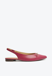 Sapatilha Rosa Anacapri Slingback Bico Fino Classy