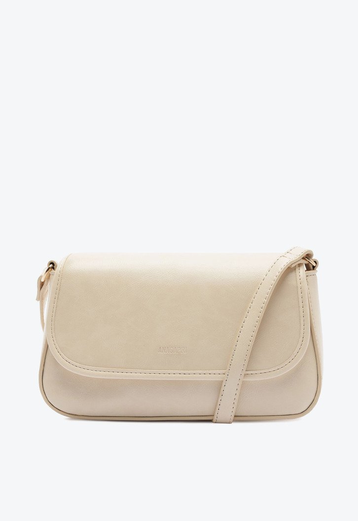 Bolsa Tiracolo Média Vintage Branca