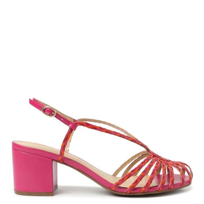 scarpin rosa pink arezzo