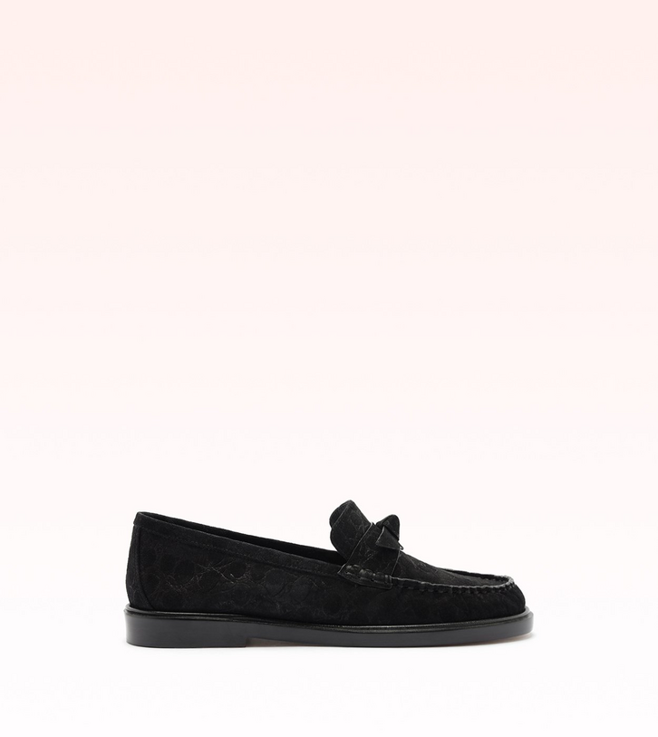 Clarita Laser Loafer Black