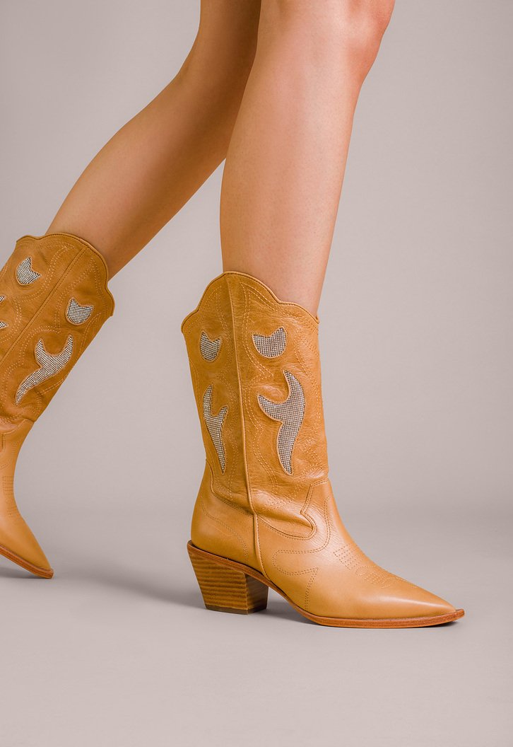 Bota Ohio Glam Caramelo