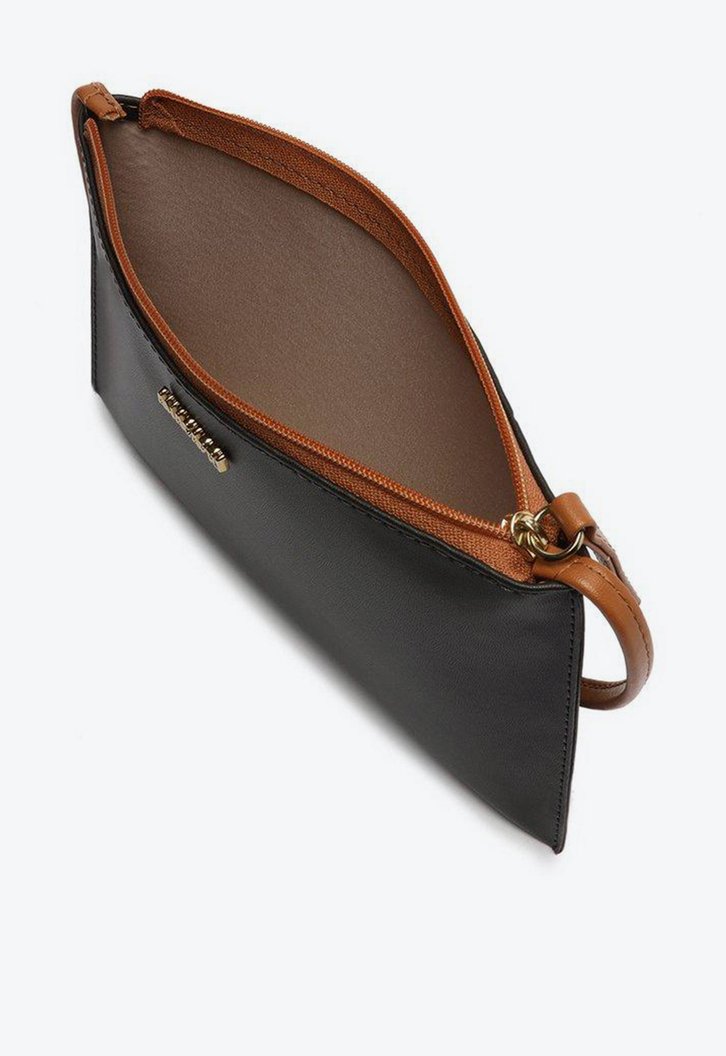 Bolsa Tiracolo Preta Anacapri Minimal Pequena