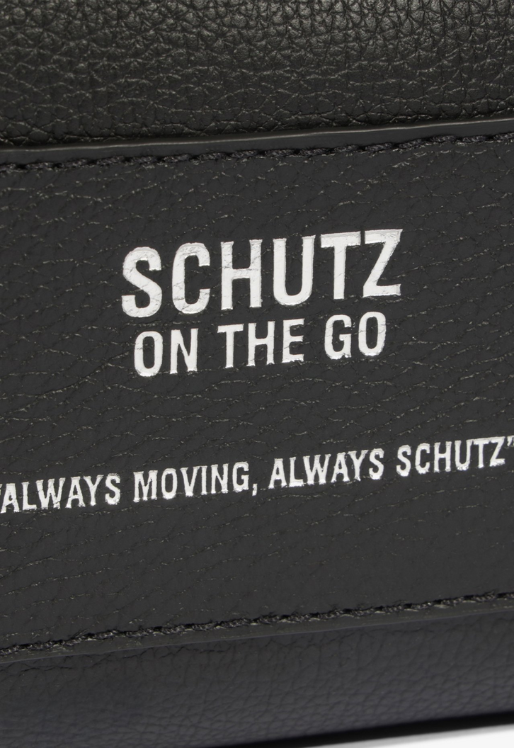 Bolsa Schutz Tiracolo Crossbody Journey Pequena Couro Preta | ZZ MALL