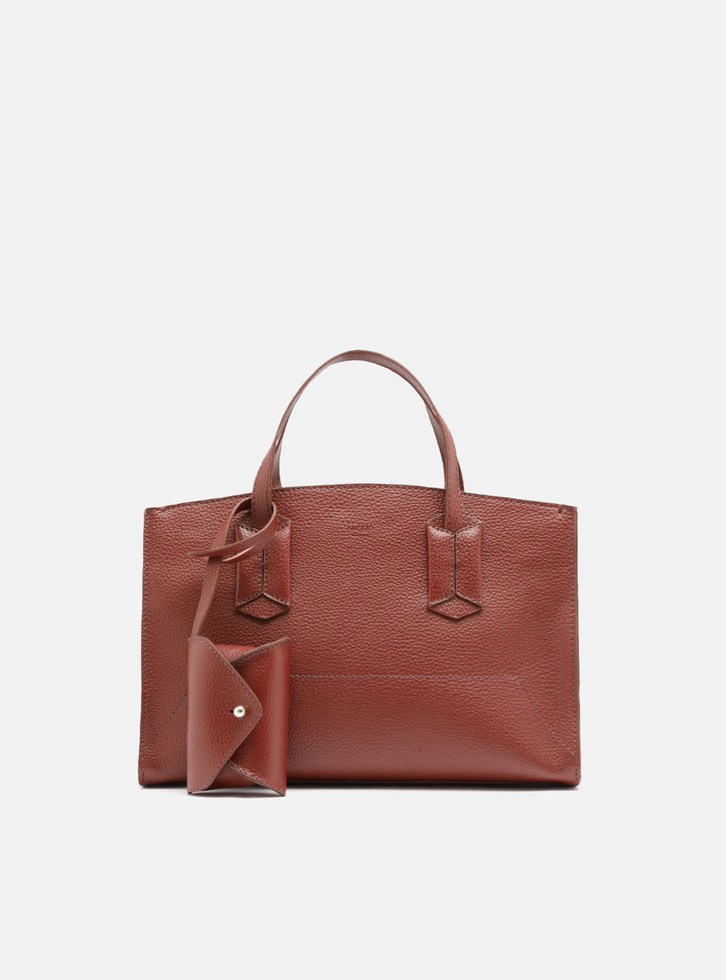 Bolsa Tote Vermelha Média Bag Charm