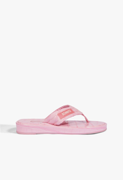 Chinelo Rosa Schutz Zoe Couro