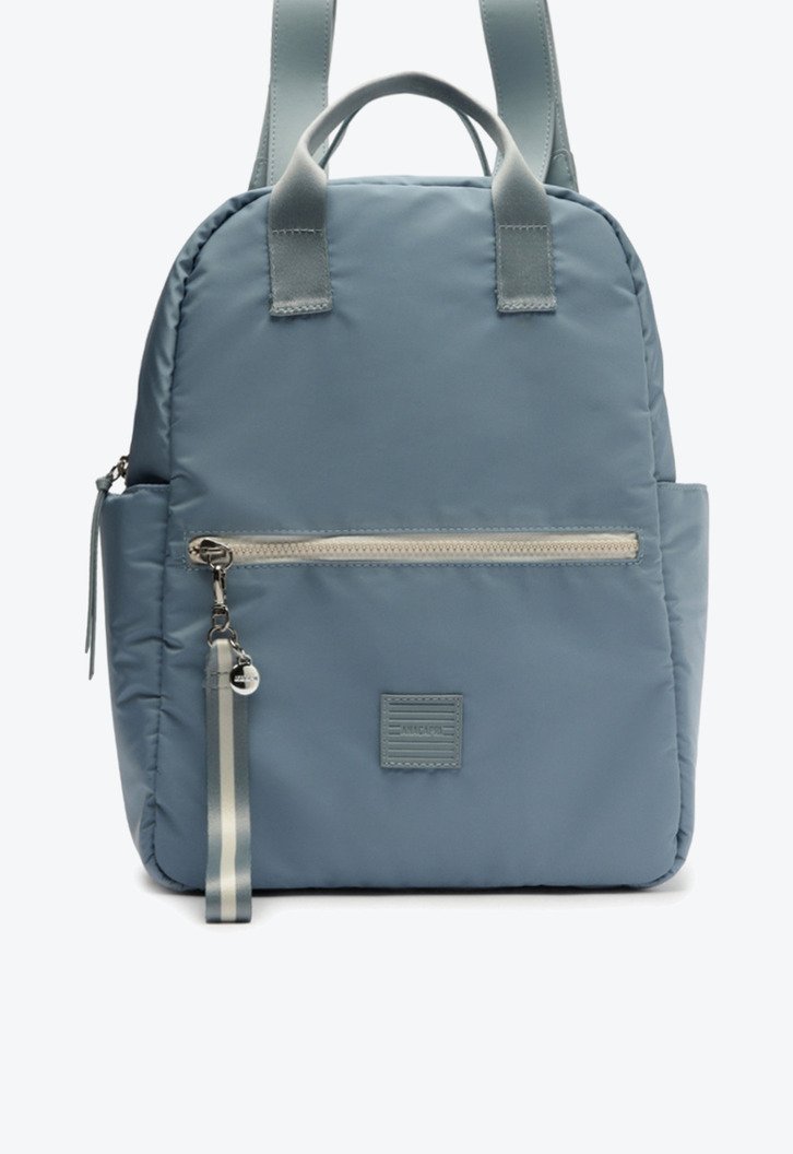Mochila Azul Anacapri Grande Sporty Nylon