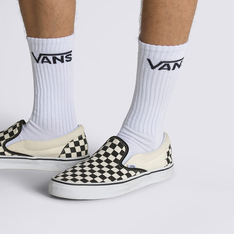 Meia Vans Class Crew 41/45 White