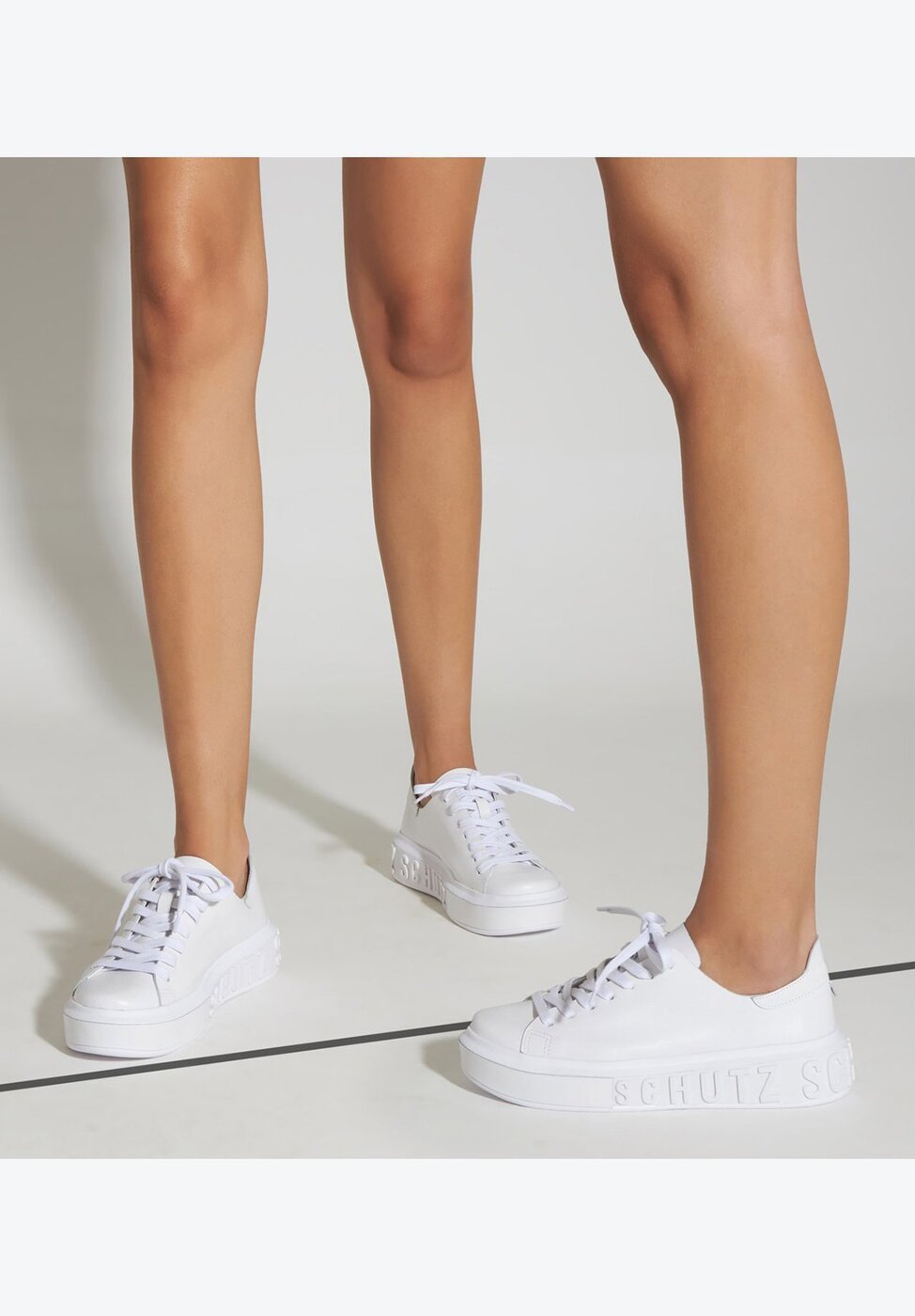 Tenis top branco schutz