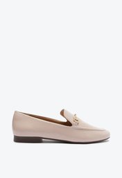 Mocassim Branco Anacapri Bridão Verniz