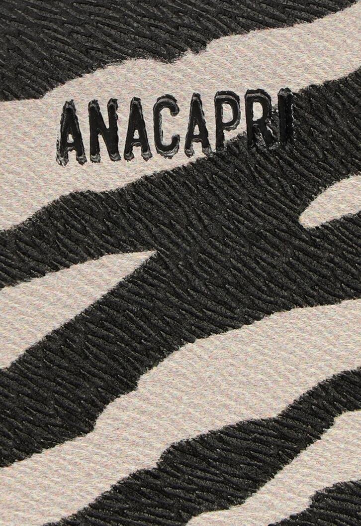 Bolsa Tote Média Madri Chaveiro Animal Print Zebra