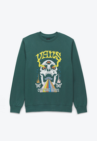 Moletom All Seeing Crew Bistro Green White | ZZ MALL