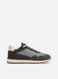 Tênis Cinza Arezzo Camurça Nylon Esportivo