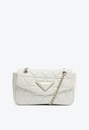 Bolsa Cinza Schutz 944 Média Couro
