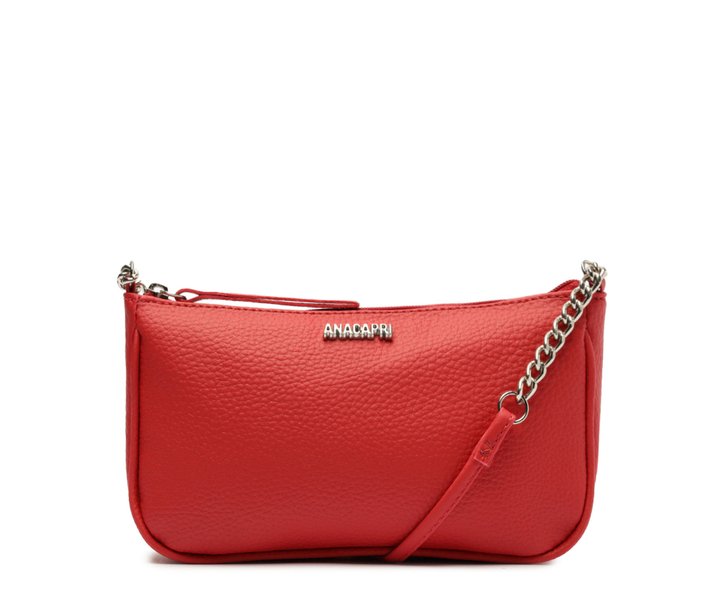 Bolsa Tiracolo Média Snake Vermelha | ZZ MALL