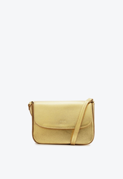 Bolsa Tiracolo Dourada Schutz Pequena Esther Couro