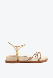 Papete Dourada Schutz Strass