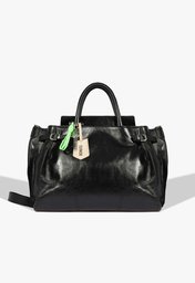 Bolsa Tote Preta Schutz Média Heaven Couro