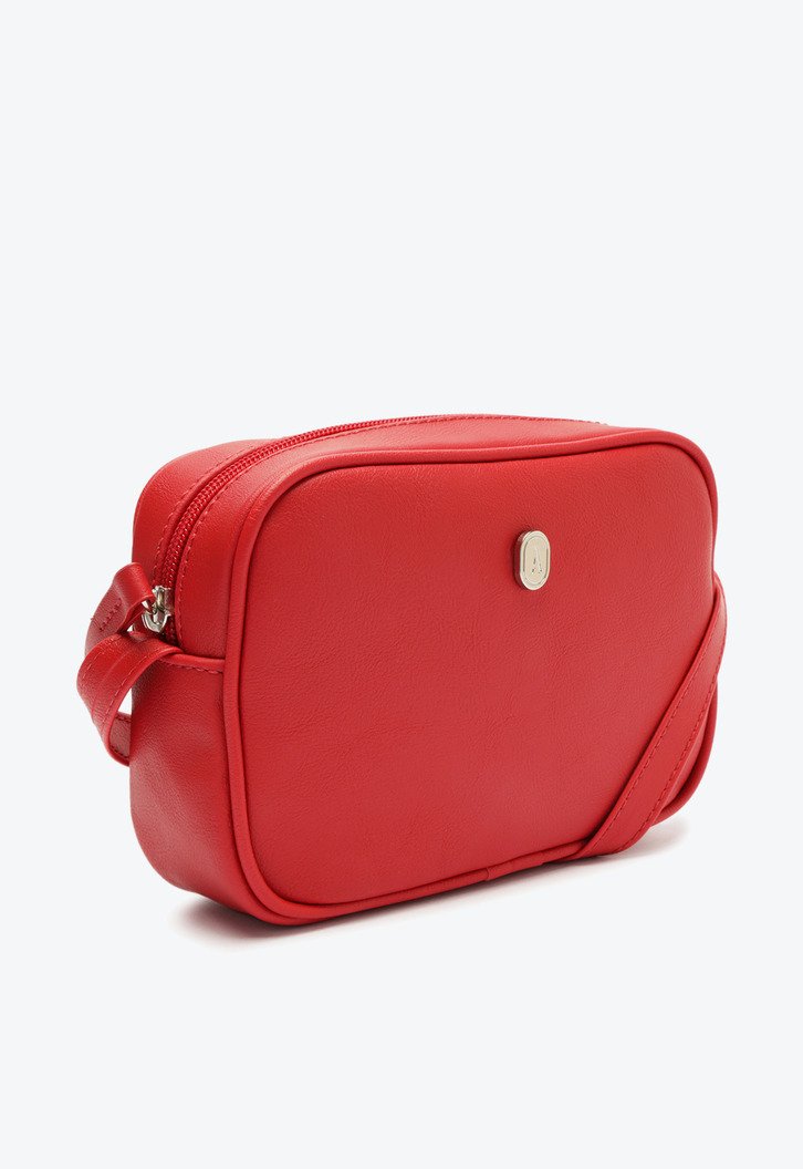 Bolsa Tiracolo Vermelha Pequena Cápsula Vermelha