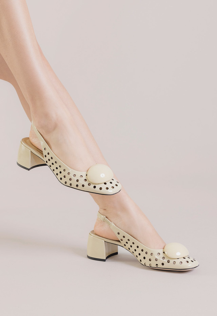 Slingback Margot Bege