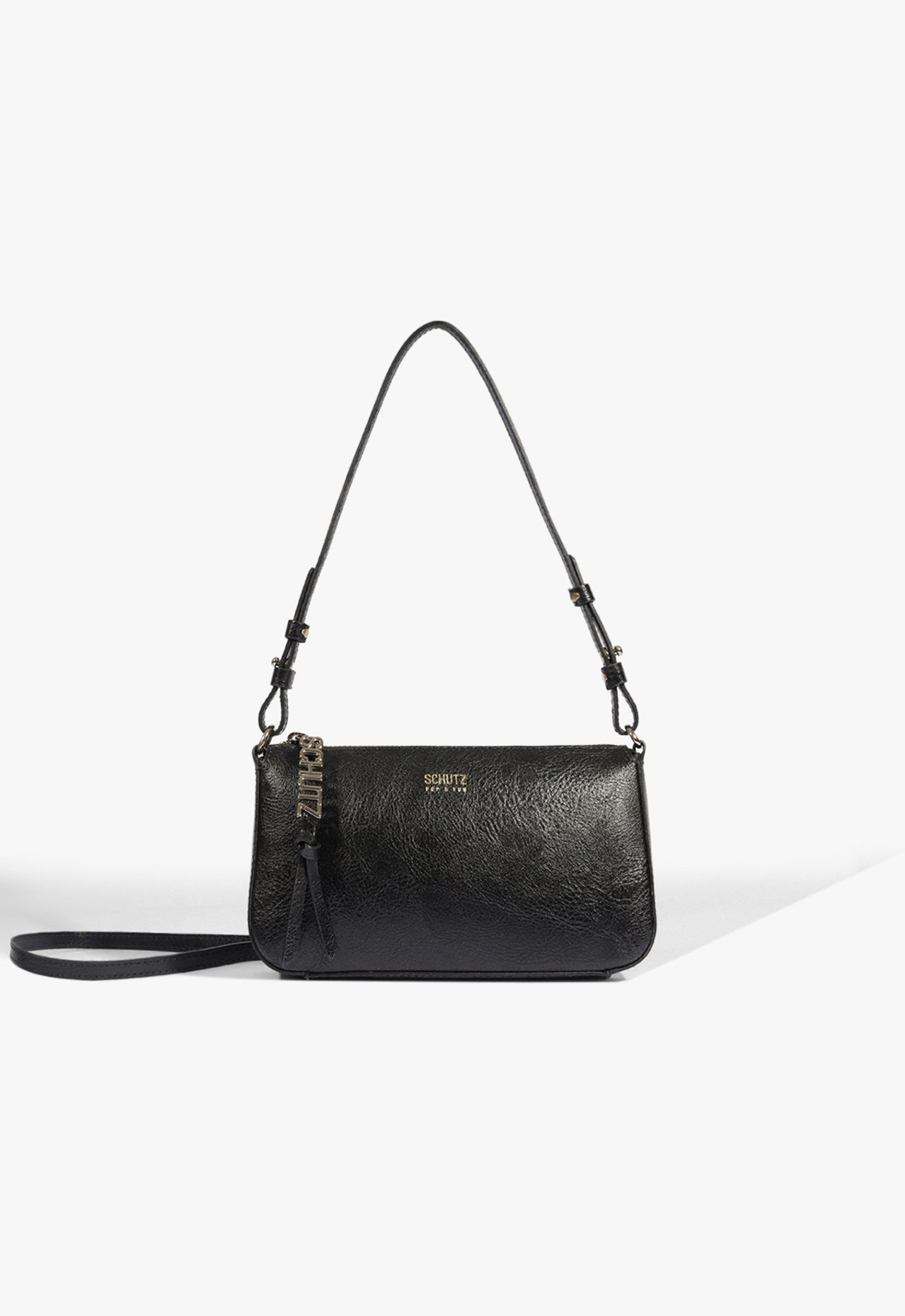 Bolsa Tiracolo Bru Bag Preto | ZZ MALL